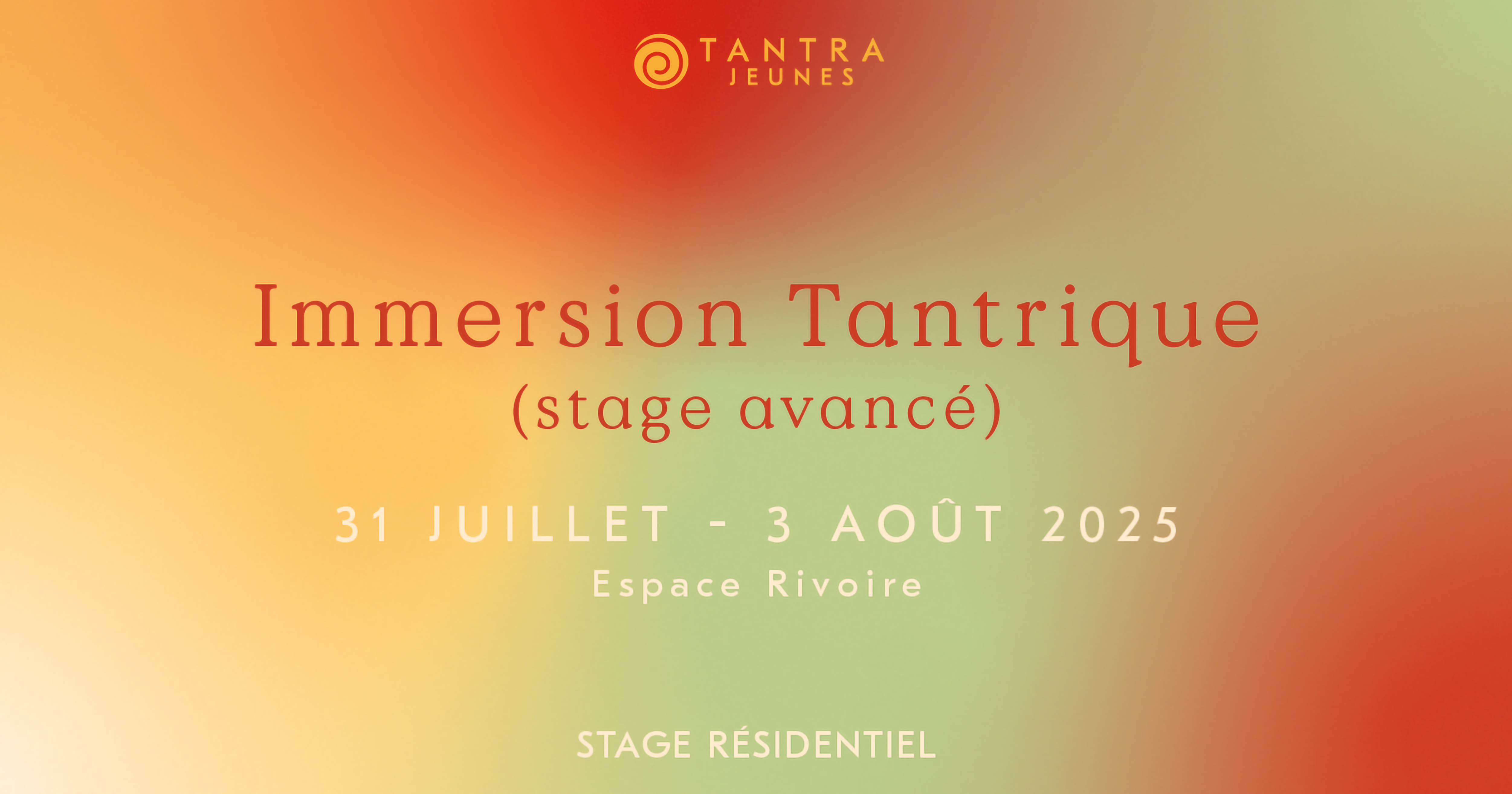 Tantra Jeunes Stages avec Aïma et Alex